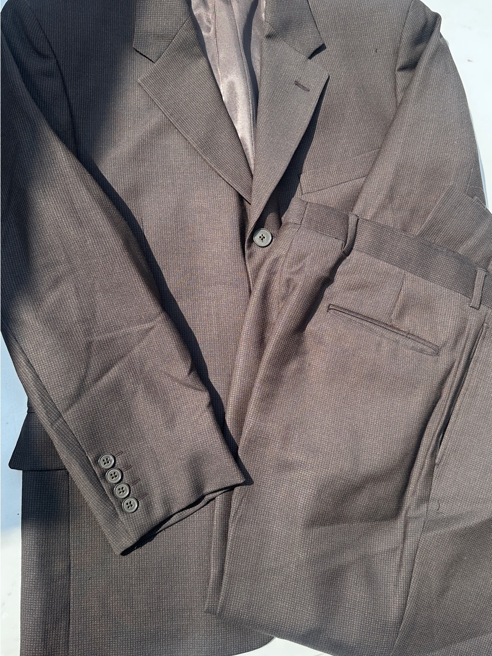 Liz Claiborne Men's Charcoal Gray Two-Piece Suit